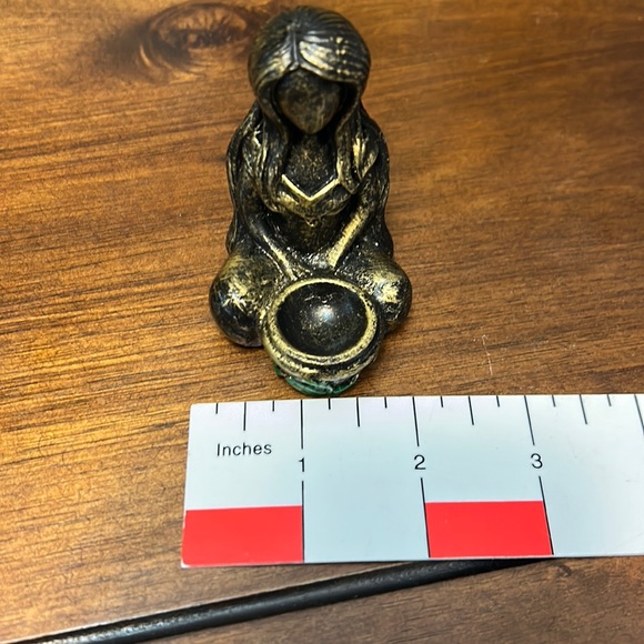 goddess lady crystal sphere holder boho new botique - Picture 8 of 12